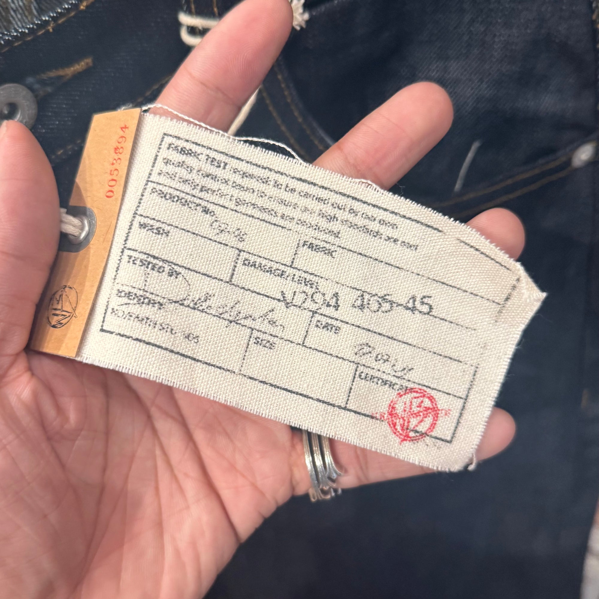 NO/FAITH STUDIO SELVEDGE DENIM  ‘INDIGO’