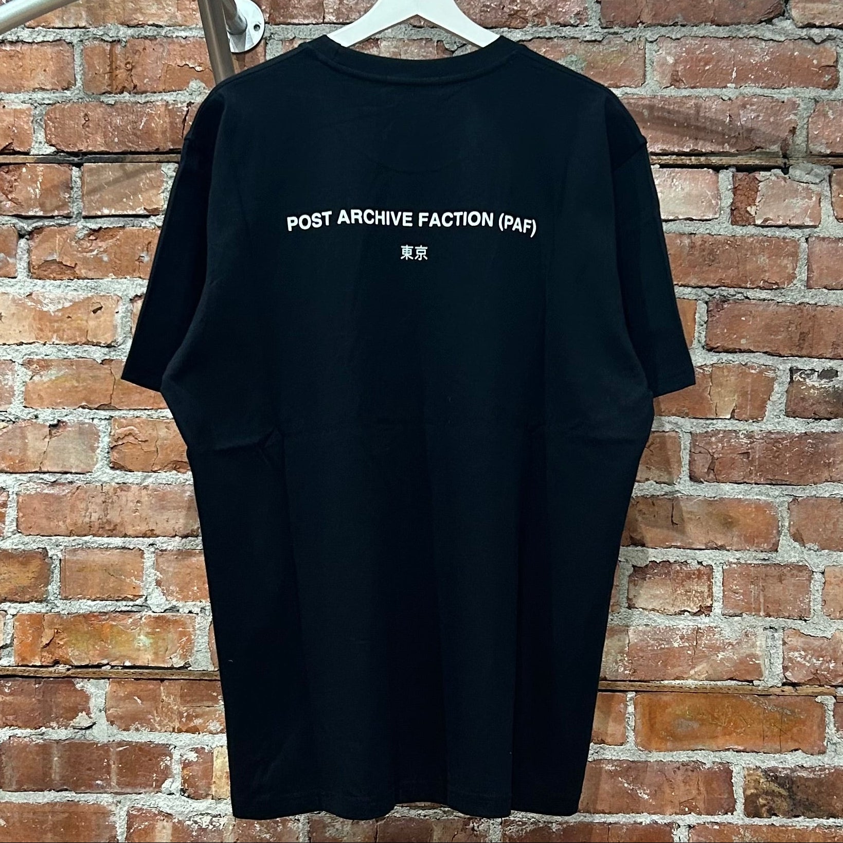 POST ARCHIVE FACTION 6.0 HCC TOKYO TEE ‘BLACK’