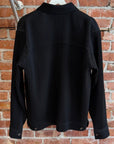 ISSEY MIYAKE HOMME PLISSE PLEATED TRUCKER JACKET 'BLACK'