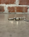 CHROME HEARTS DOUBLE DAGGER NECKLACE ‘SILVER’