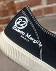 MARGIELA CANVAS TABI SNEAKERS ‘BLACK’