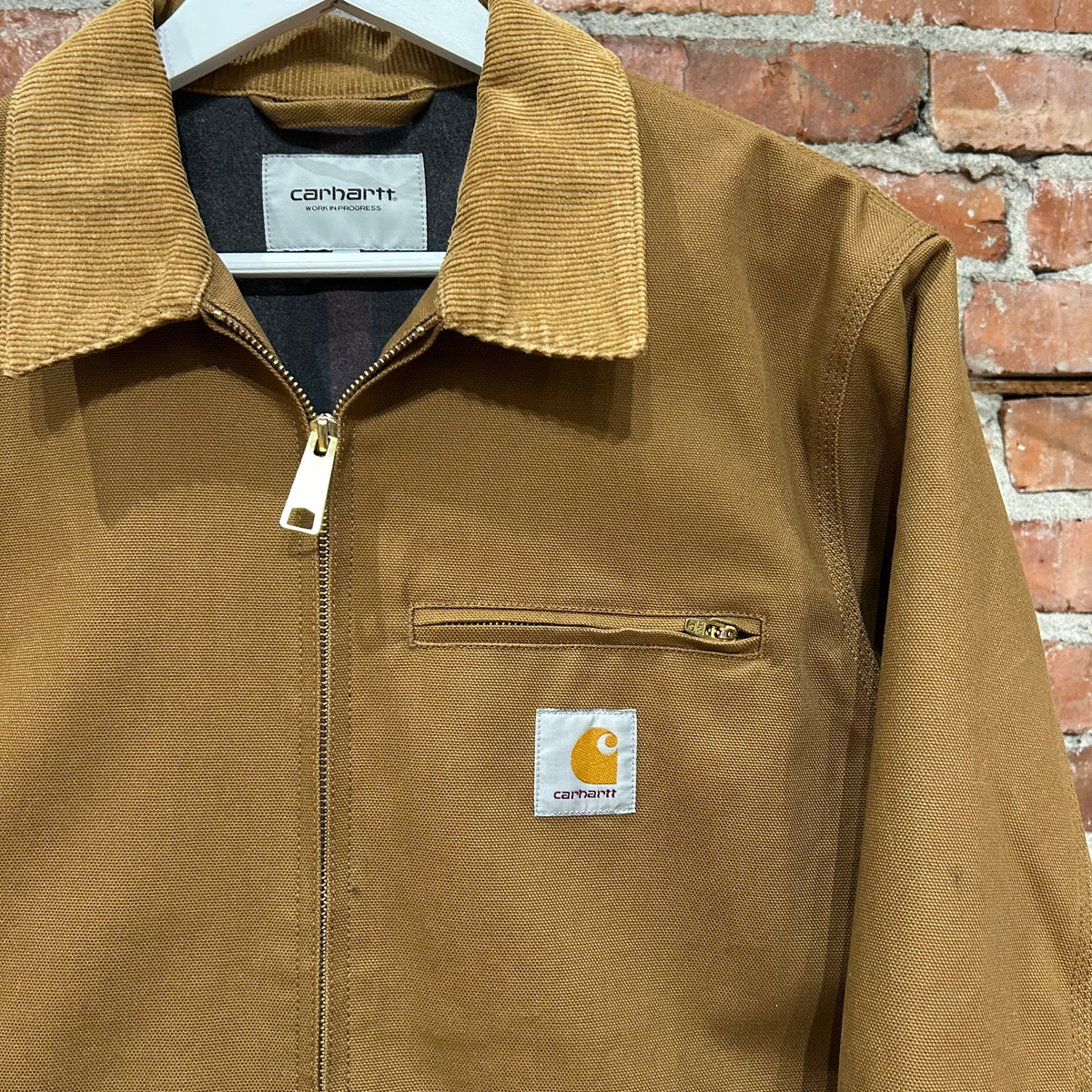 CARHARTT WIP DETROIT WORK JACKET ‘CAMEL’
