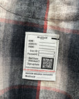 MIHARA YASUHIRO OVERSIZED DISTRESSED FLANNEL ‘MULTI’
