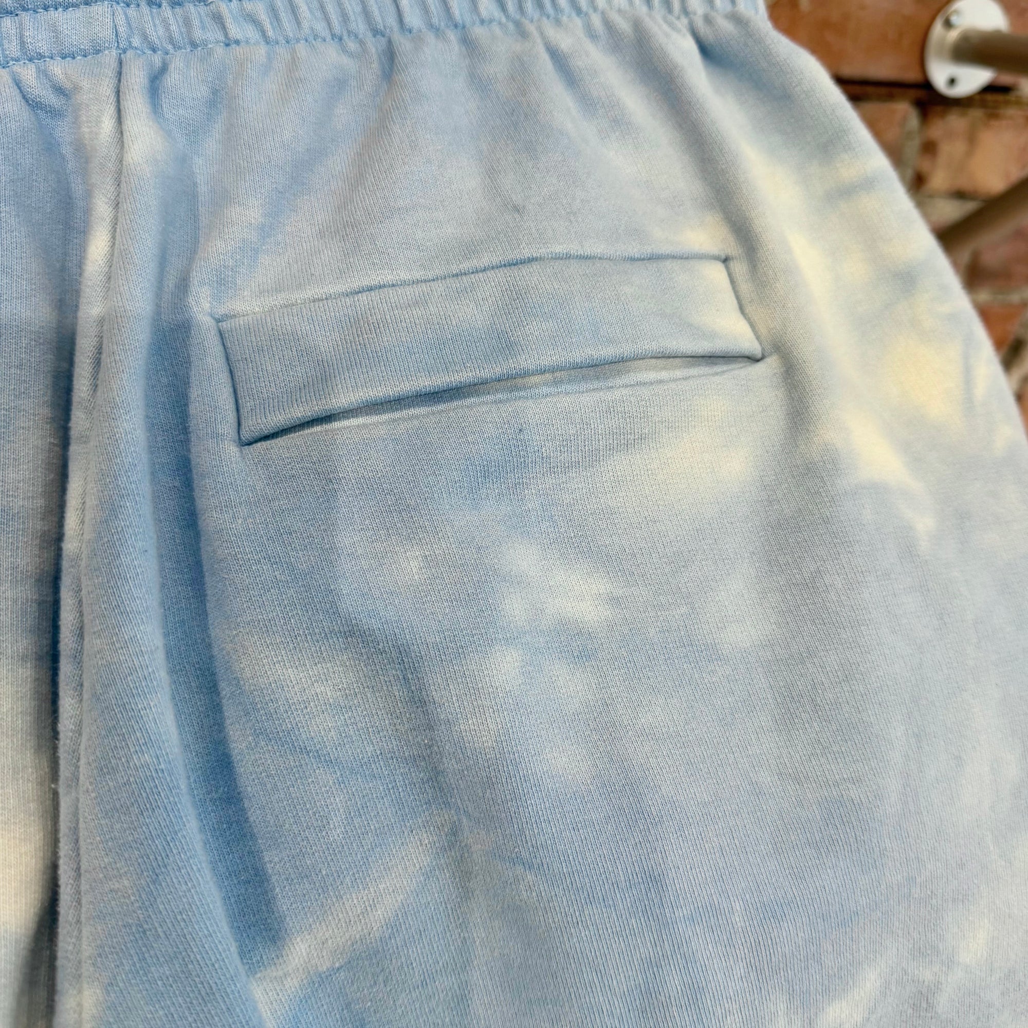 MARTINE ROSE BARAMBO SHORTS ‘BLUE’