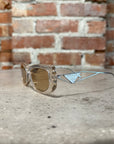 PRADA 14YS CLEAR FRAME SUNGLASSES ‘CLEAR’