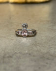 VIVIENNE WESTWOOD LOVE PLANET RING 'PINK'