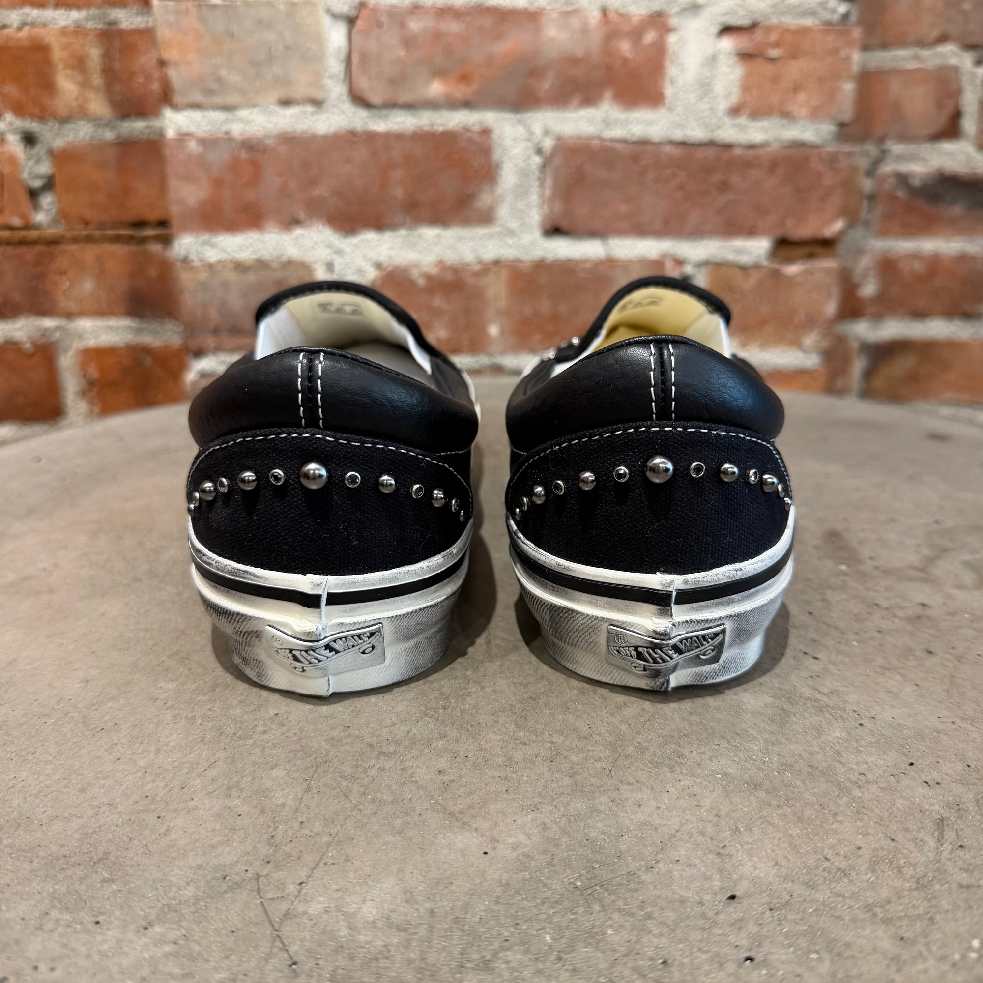 VANS PREMIUM LX PEARLIZED SLIP ON SNEAKERS ‘BLACK’