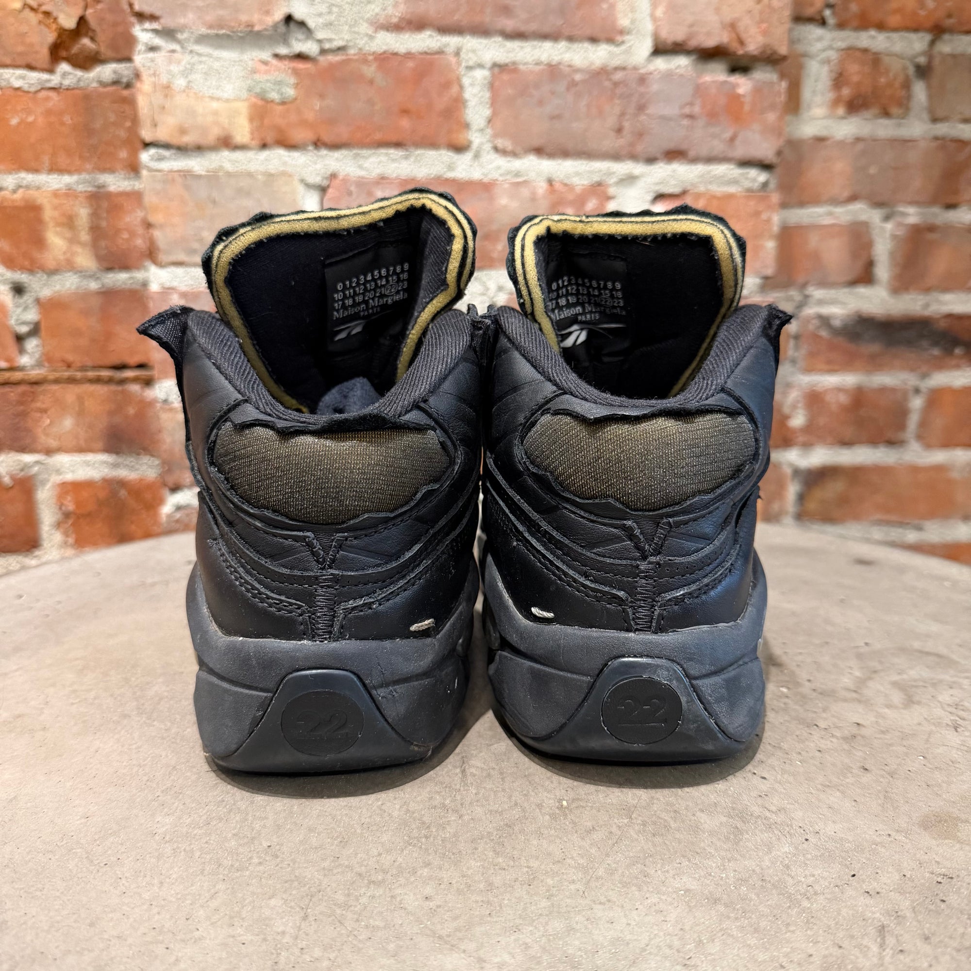 MAISON MARGIELA X REEBOK QUESTION SNEAKERS ‘BLACK’