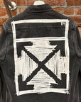 OFF-WHITE DENIM WORK SHIRT JACKET ‘SLATE’