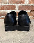 BALENCIAGA FW19 BLOC LEATHER DERBIES ‘BLACK’