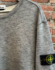 STONE ISLAND CLASSIC BADGE CREWNECK ‘GRAY’