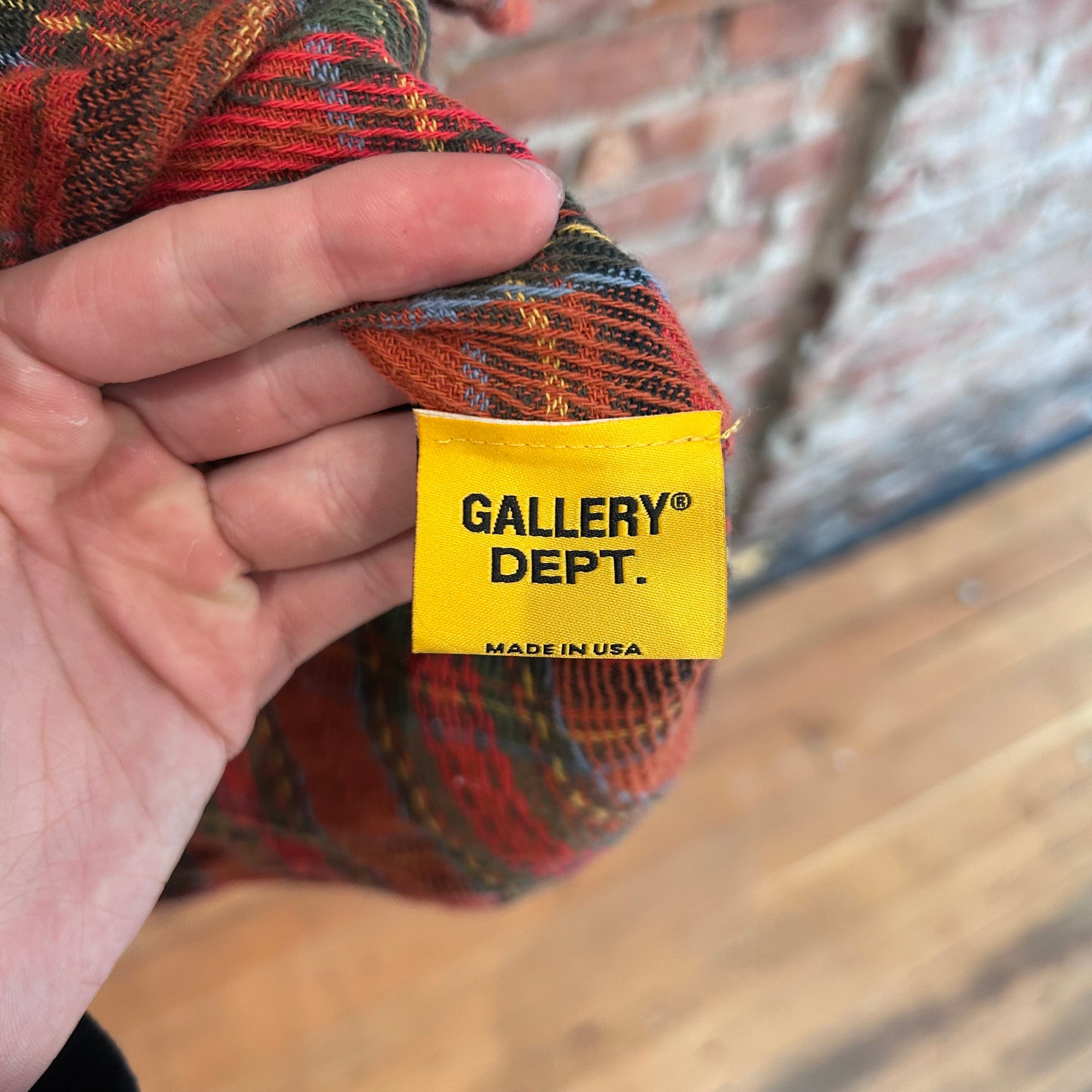 GALLERY DEPT. MARLEY FLANNEL ‘RED’