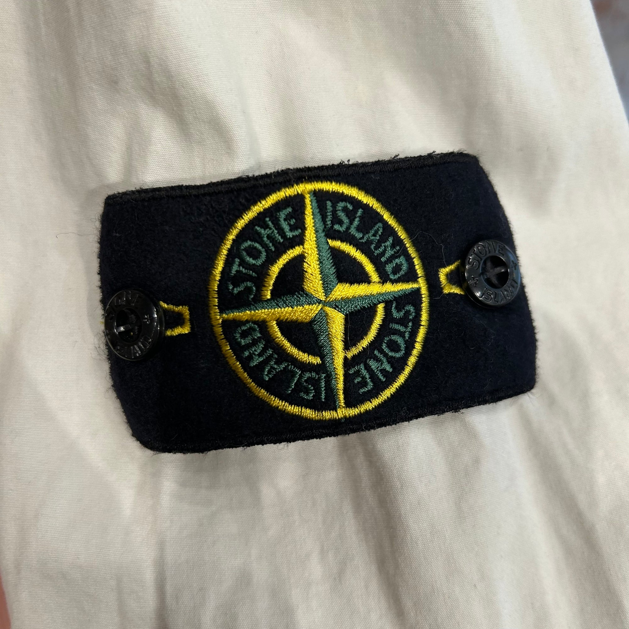 STONE ISLAND CARGO ZIP JACKET ‘WHITE’