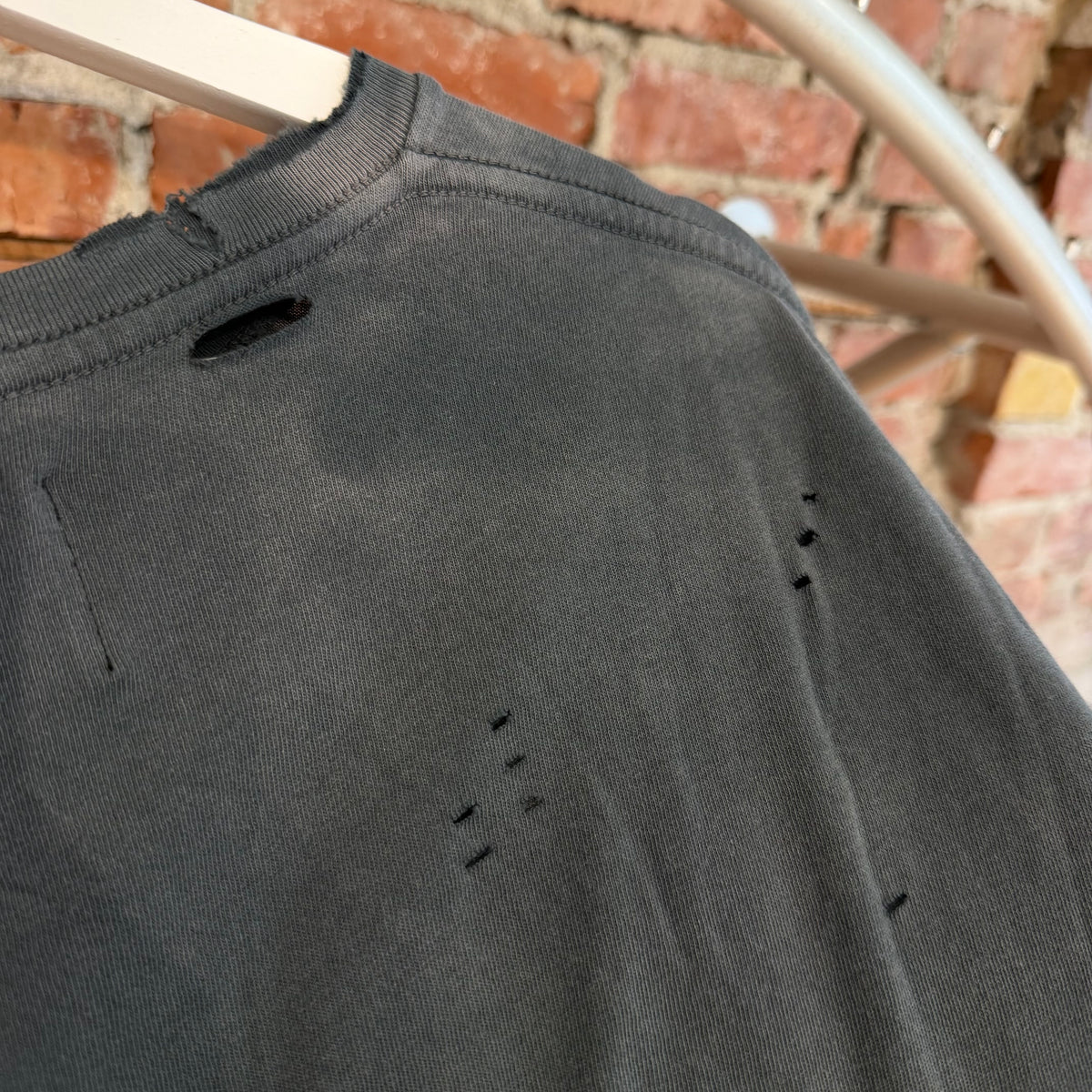 PALY HOLLYWOOD SS26 CORE LOGO TEE ‘VNTG BLACK’