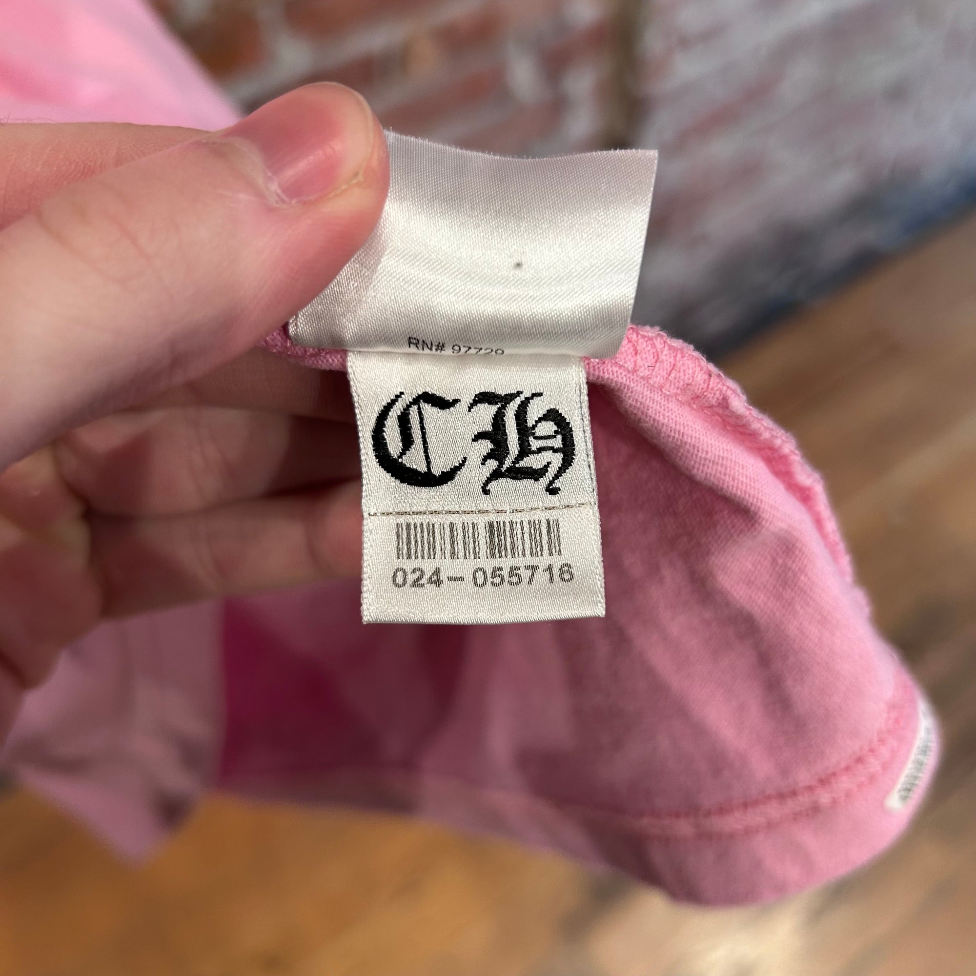 CHROME HEARTS VANITY AFFAIR MATTY BOY TEE ‘PINK’