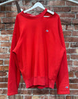 VETEMENTS x CHAMPION SS17 CREWNECK ‘RED’
