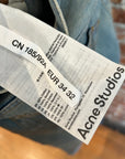 ACNE STUDIOS 2021M PENICILLIN DENIM ‘BLUE/MUD’