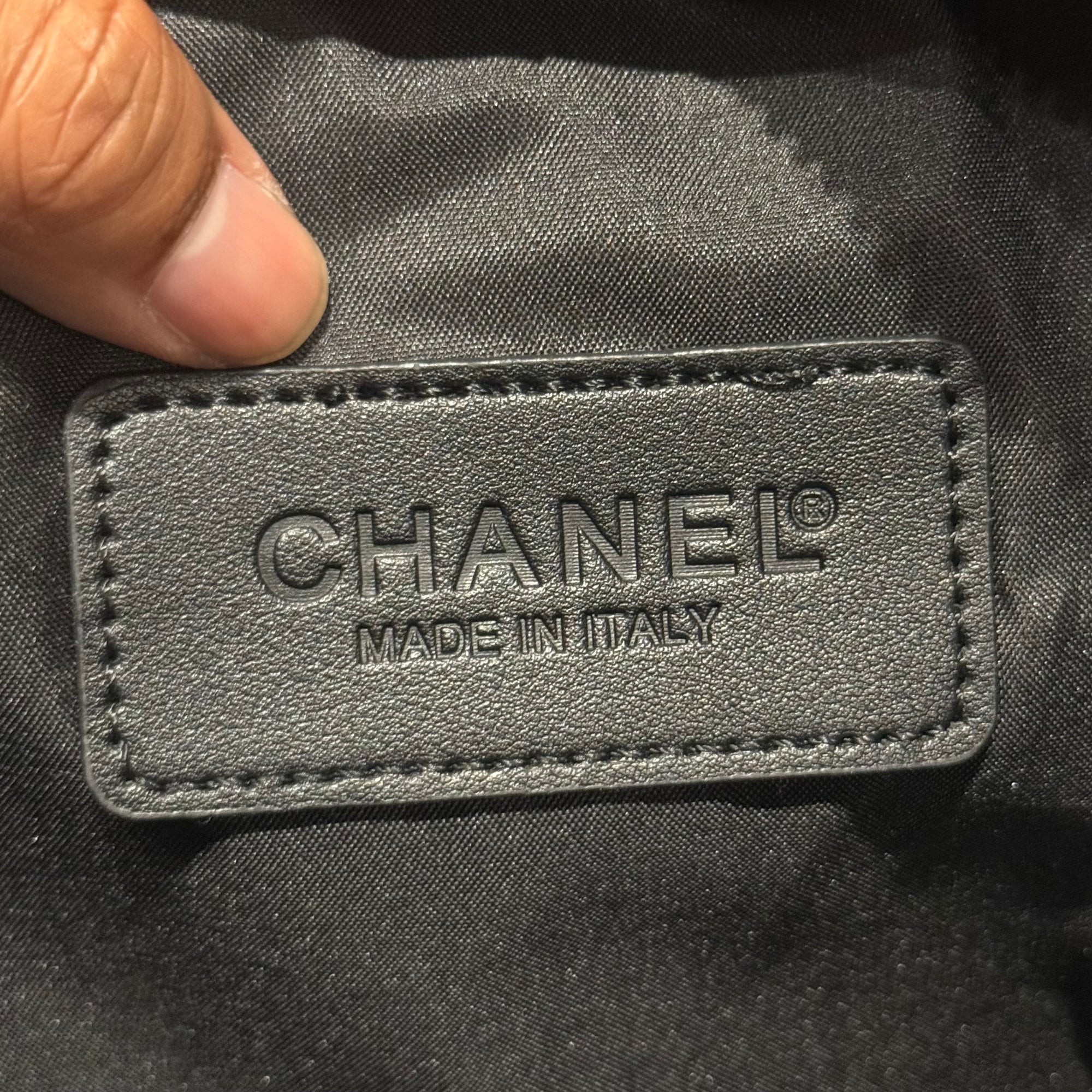 CHANEL SPORTS LINE BOSTON DUFFEL BAG ‘BLACK’