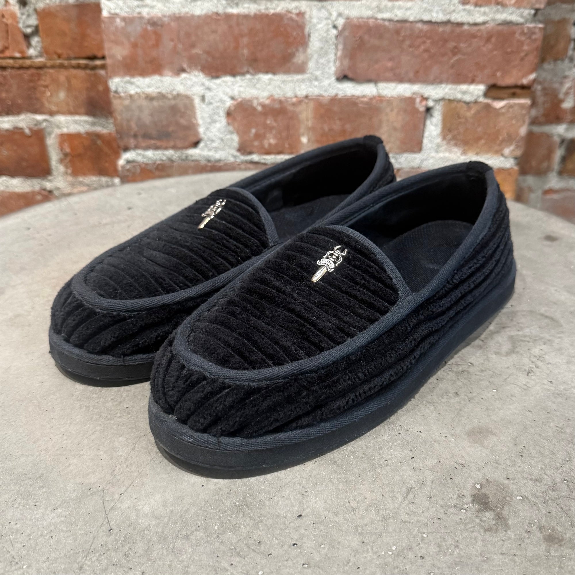 CHROME HEARTS DAGGER LOAFERS ‘BLACK’