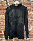 YOHJI GROUND Y PORTRAIT HOODIE ‘BLACK’