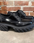 OFF-WHITE TRACTOR SOLE DERBIES ‘BLACK’