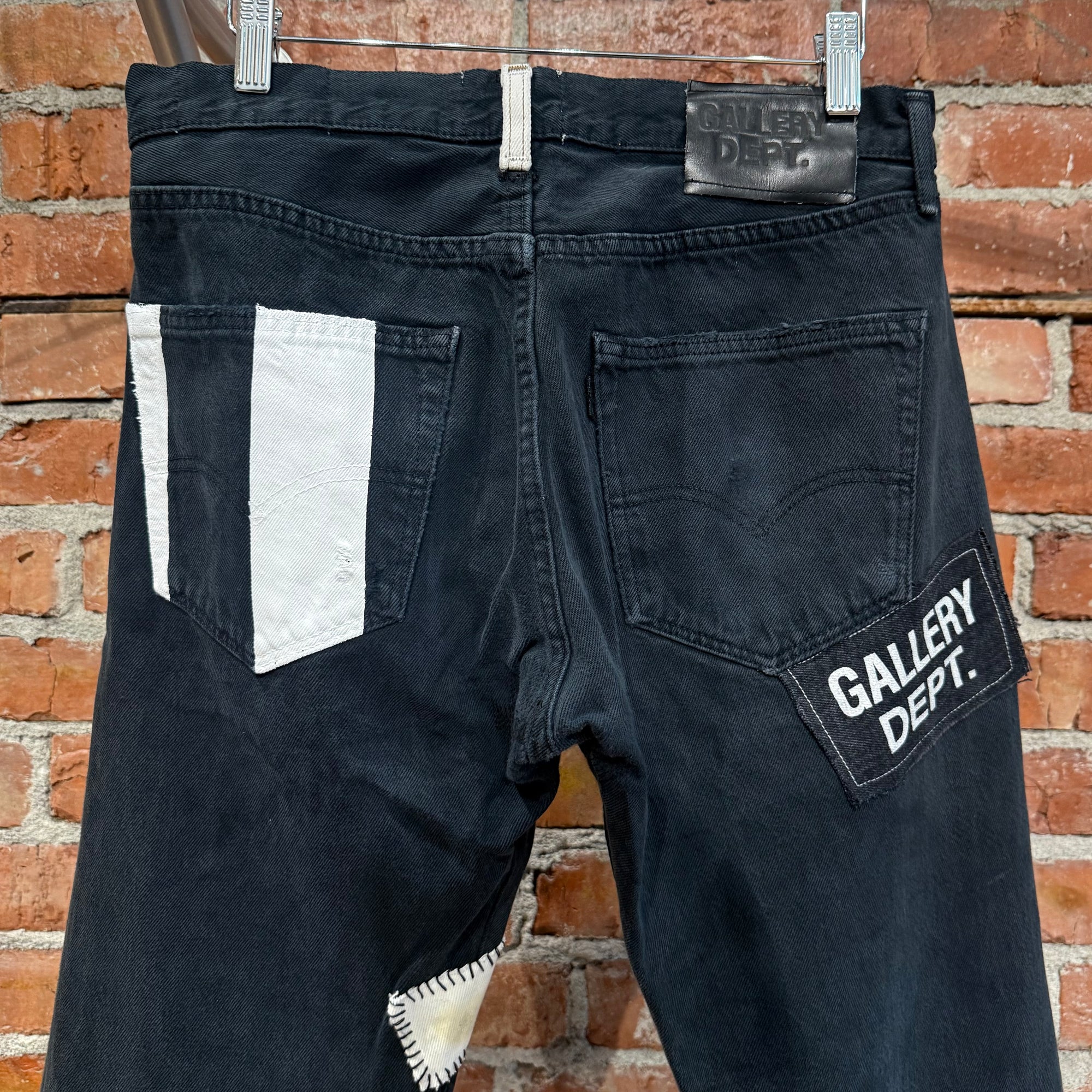 GALLERY DEPT. SCAB F*CK FACE DENIM ‘BLACK’