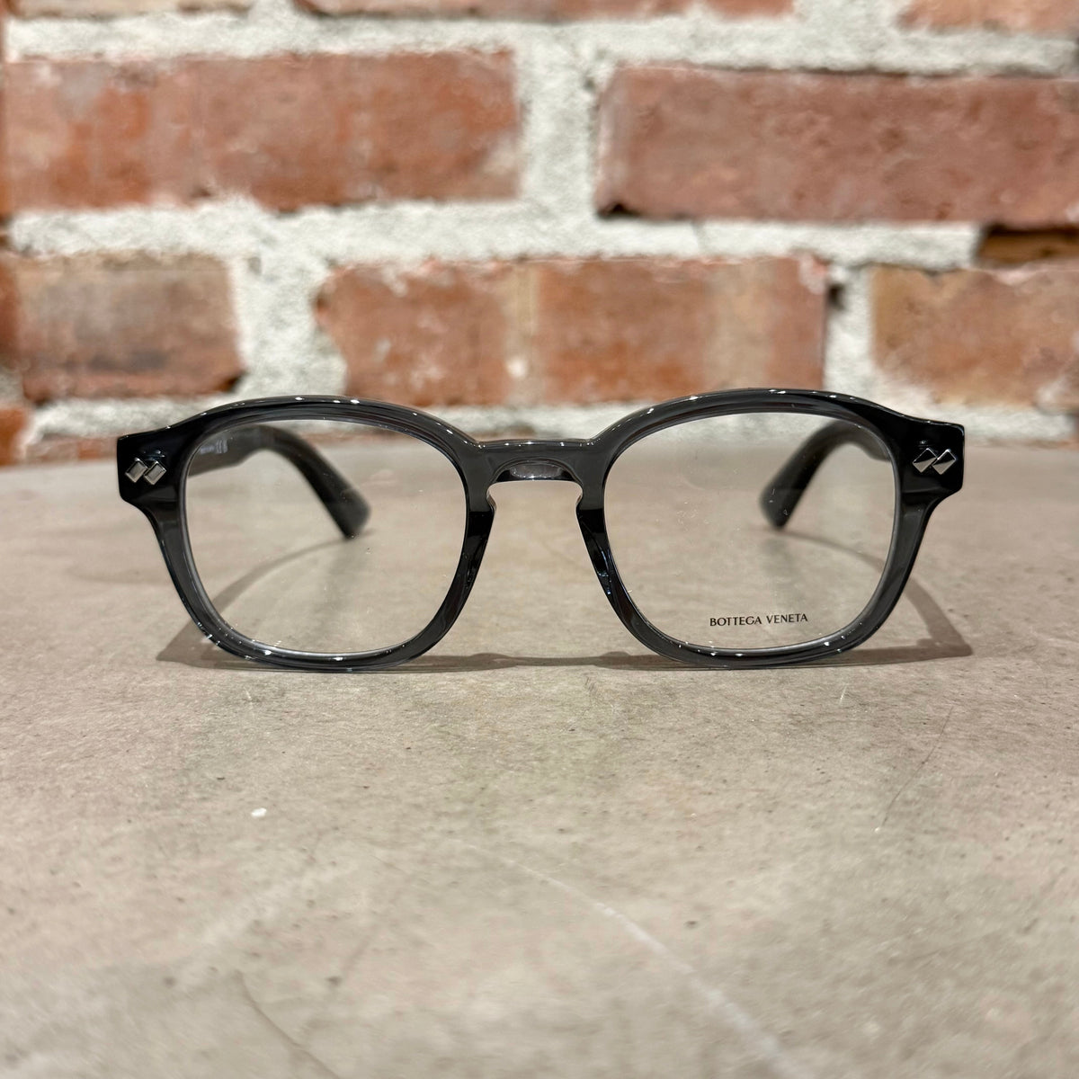 BOTTEGA VENETA BV1445OA INTRECCIATO GLASSES ‘GREY’