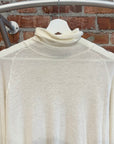 HAIDER ACKERMANN TURTLENECK KNIT ‘CREAM’