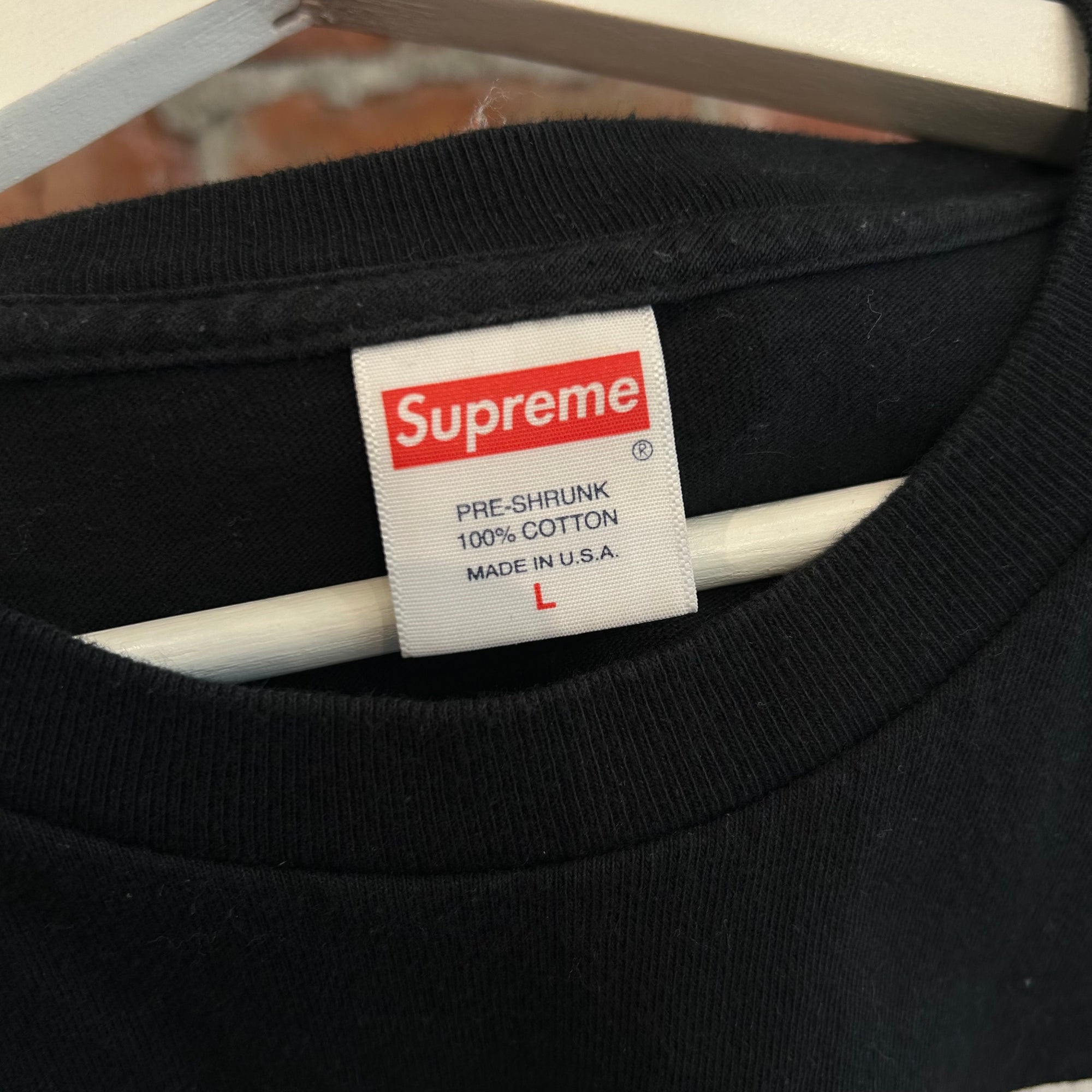 SUPREME PHARAOH SANDERS PHOTO TEE ‘BLACK’