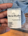 ACNE STUDIOS FALCO FACE TEE ‘POWDER BLUE’