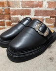 TOGA VIRILIS PUFFER BUCKLE LOAFER ‘BLACK’