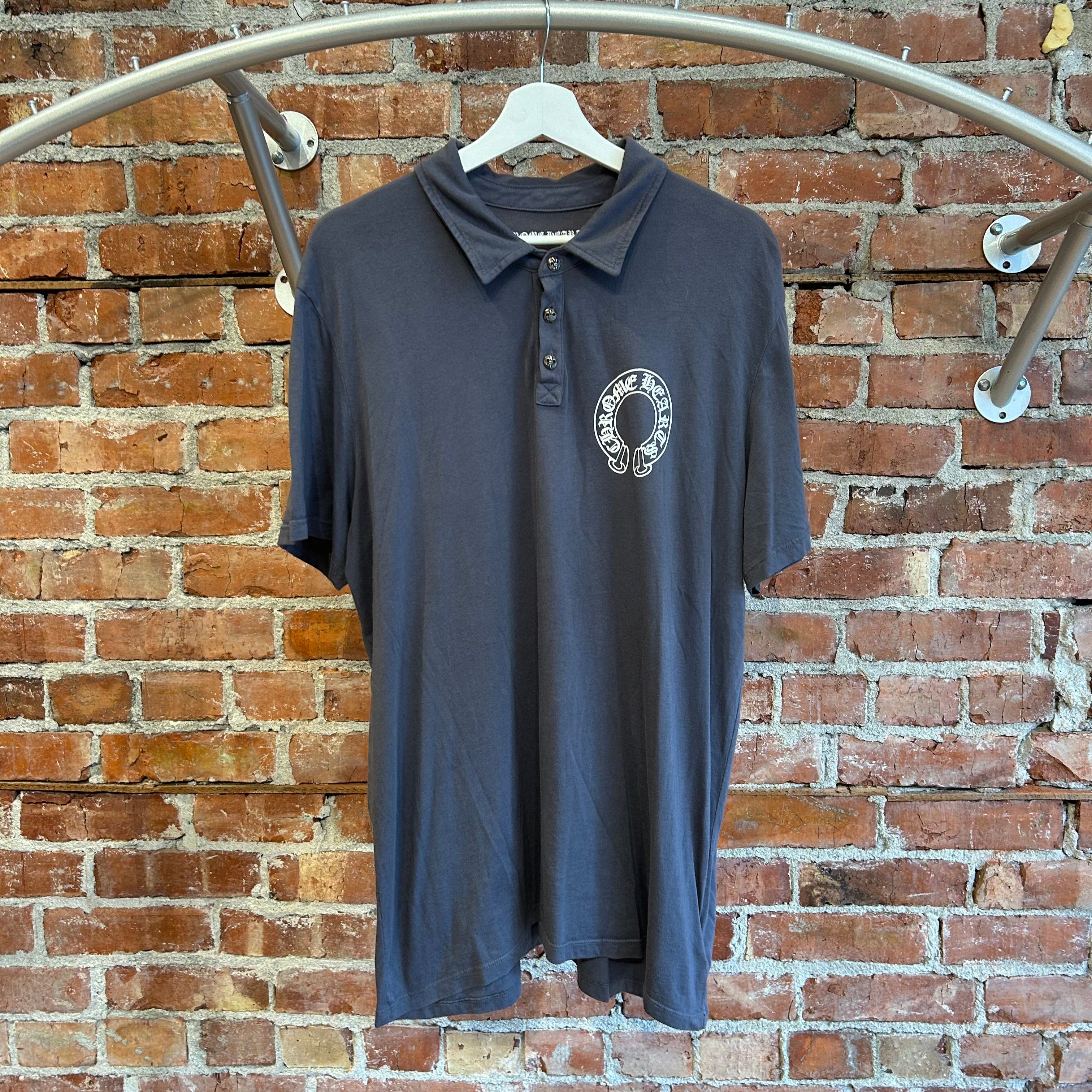 CHROME HEARTS HORSESHOE POLO 'GREY' – Sadō Room