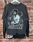 AFTER-HRS BRUCE LEE WATAHHH! LAYERED TEE ‘BLACK’
