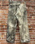ACNE STUDIOS 1981 TROMPE SPLATTER DENIM ‘STONE’