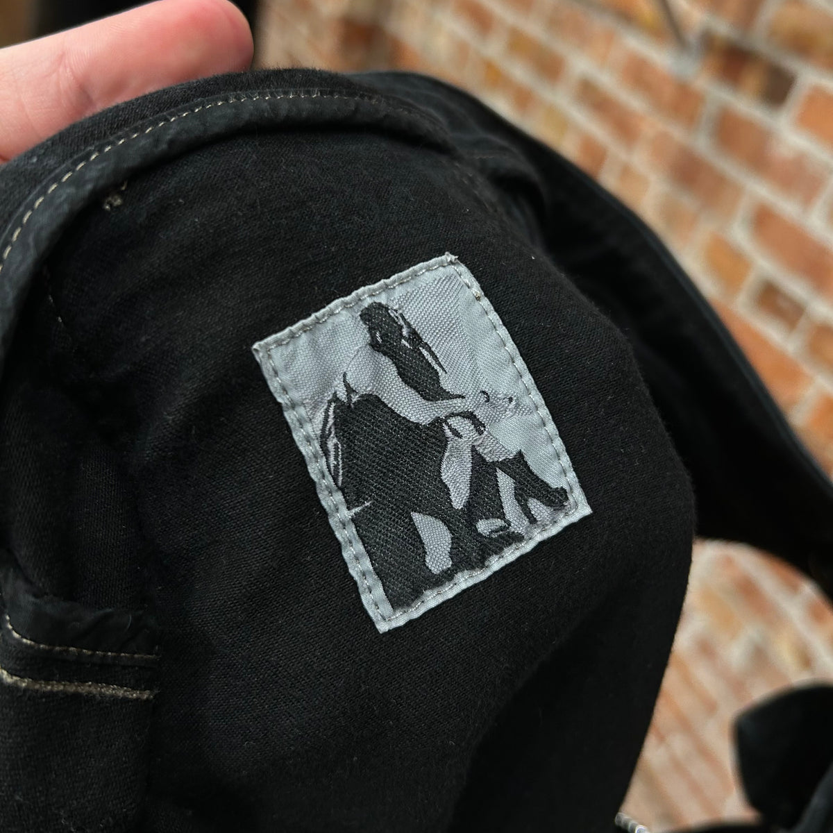 RICK OWENS SS23 EDFU DRKSDHW AIRCUT DENIM ‘BLACK’