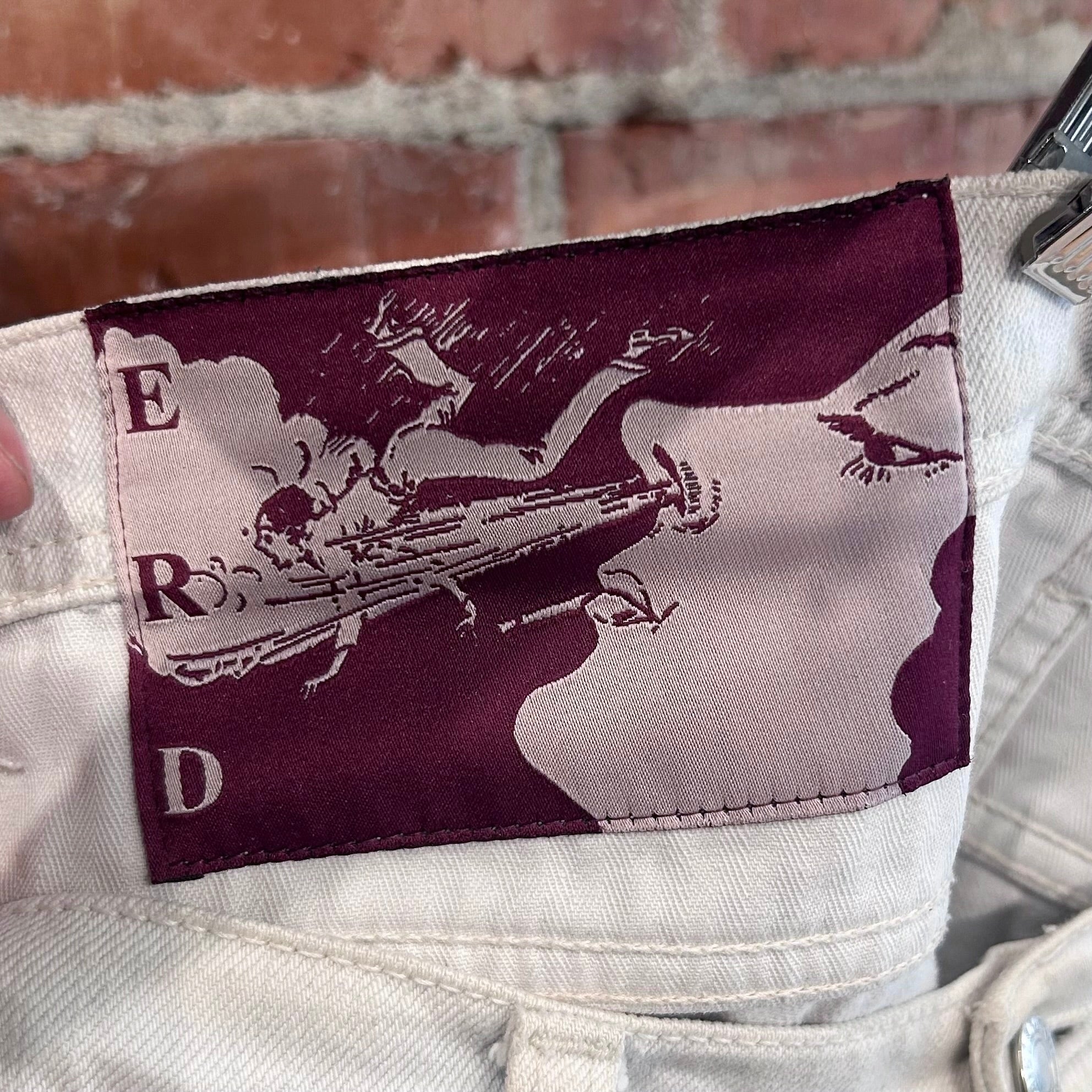 ENFANTS RICHES DEPRIMES PERFECT CUT DENIM 'WHITE'