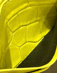 BALENCIAGA CROC BB CARD HOLDER ‘YELLOW’