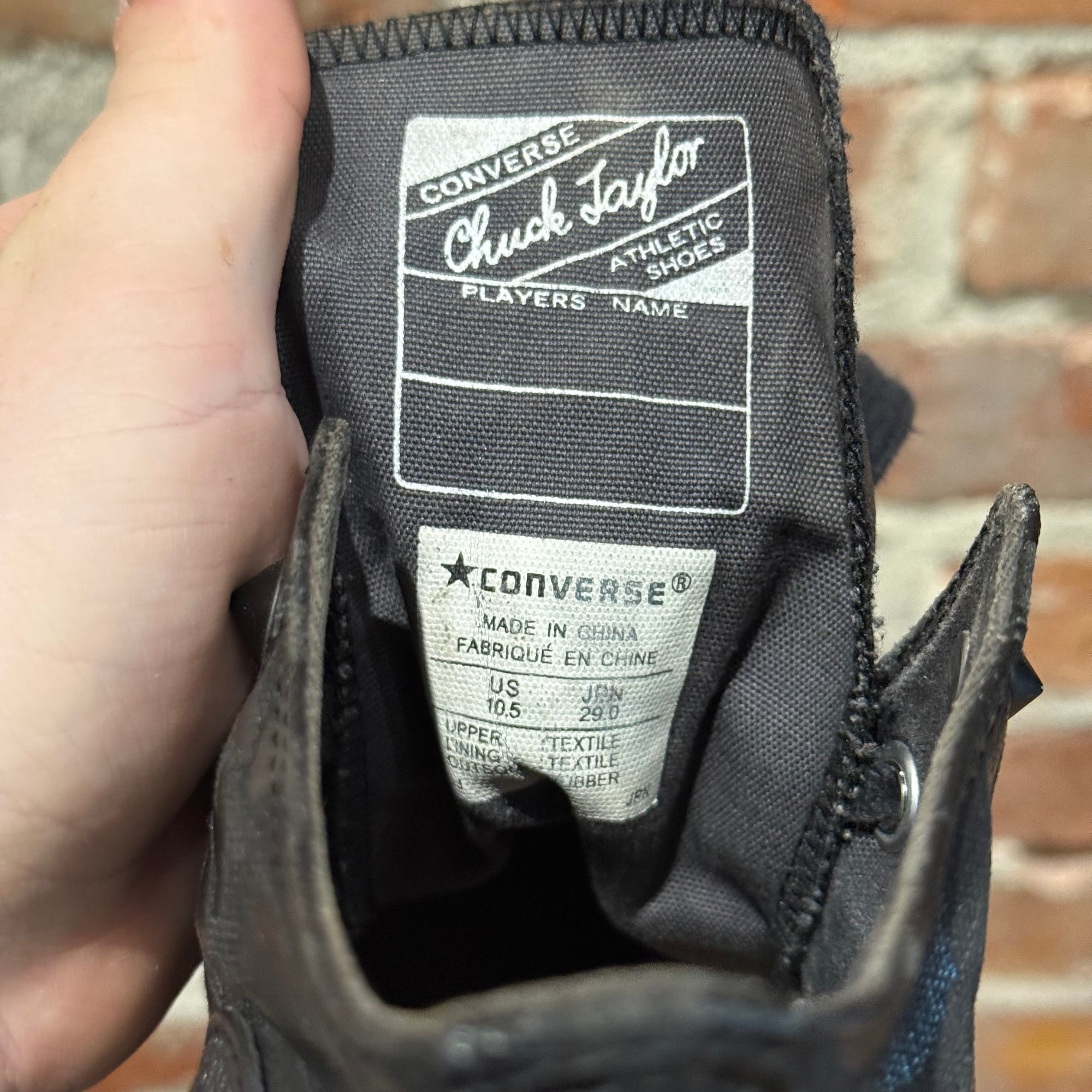 CONVERSE x TISCI GIVENCHY ADDICTS WAXED LEOPARD SNEAKER (US 10.5) ‘BLACK’