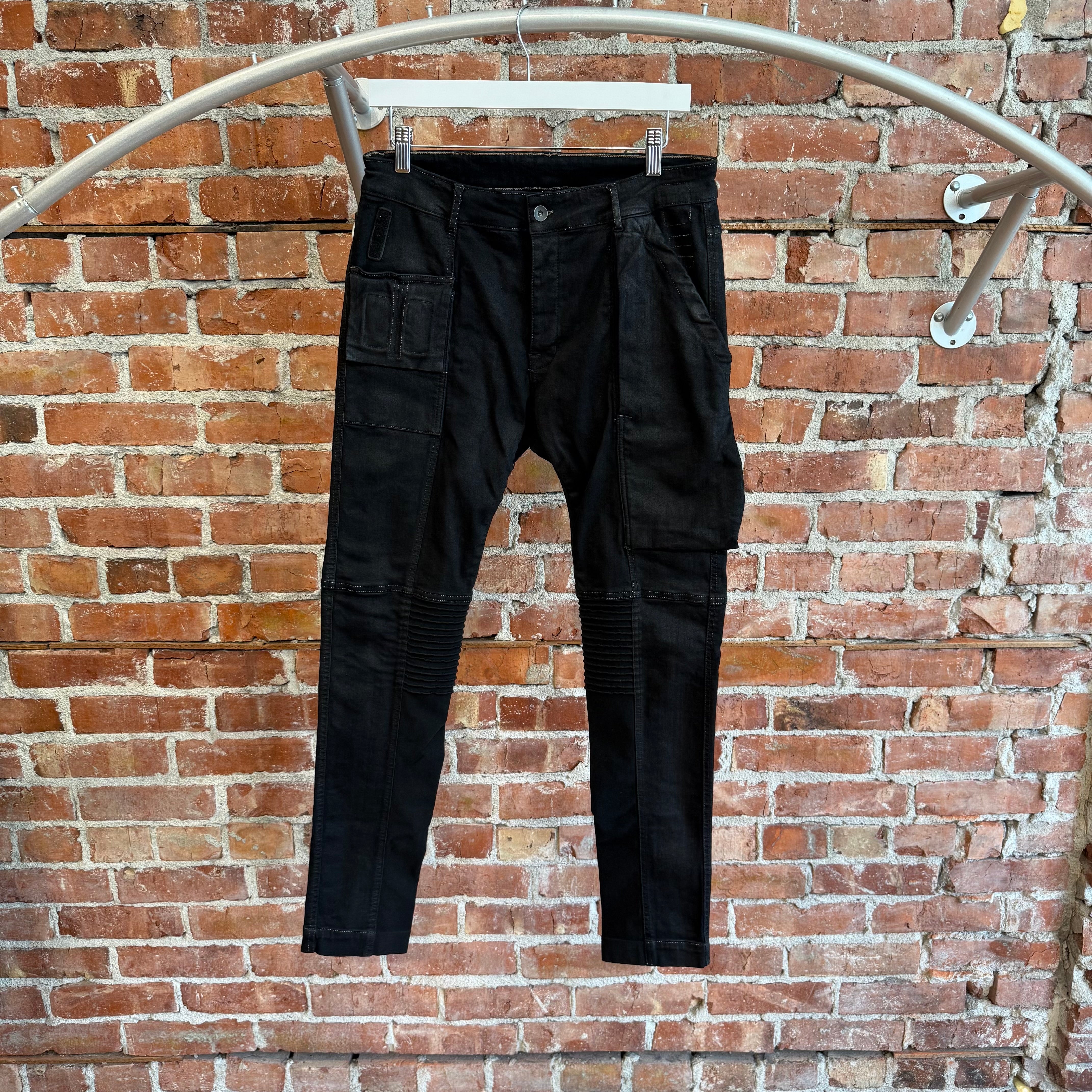 RICK OWENS DRKSHDW MEMPHIS CUT JEANS (32) 'BLACK' – Sadō Room