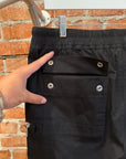 RICK OWENS BAUHAUS CARGO PANTS ‘BLACK’
