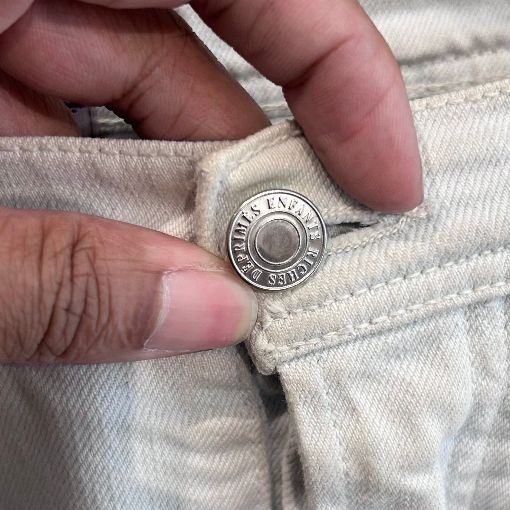 ENFANTS RICHES DEPRIMES PERFECT CUT DENIM 'WHITE'