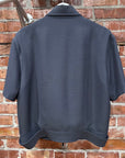 DIOR 2020 RUNWAY SHORT SLEEVE ZIP JACKET ‘NAVY’