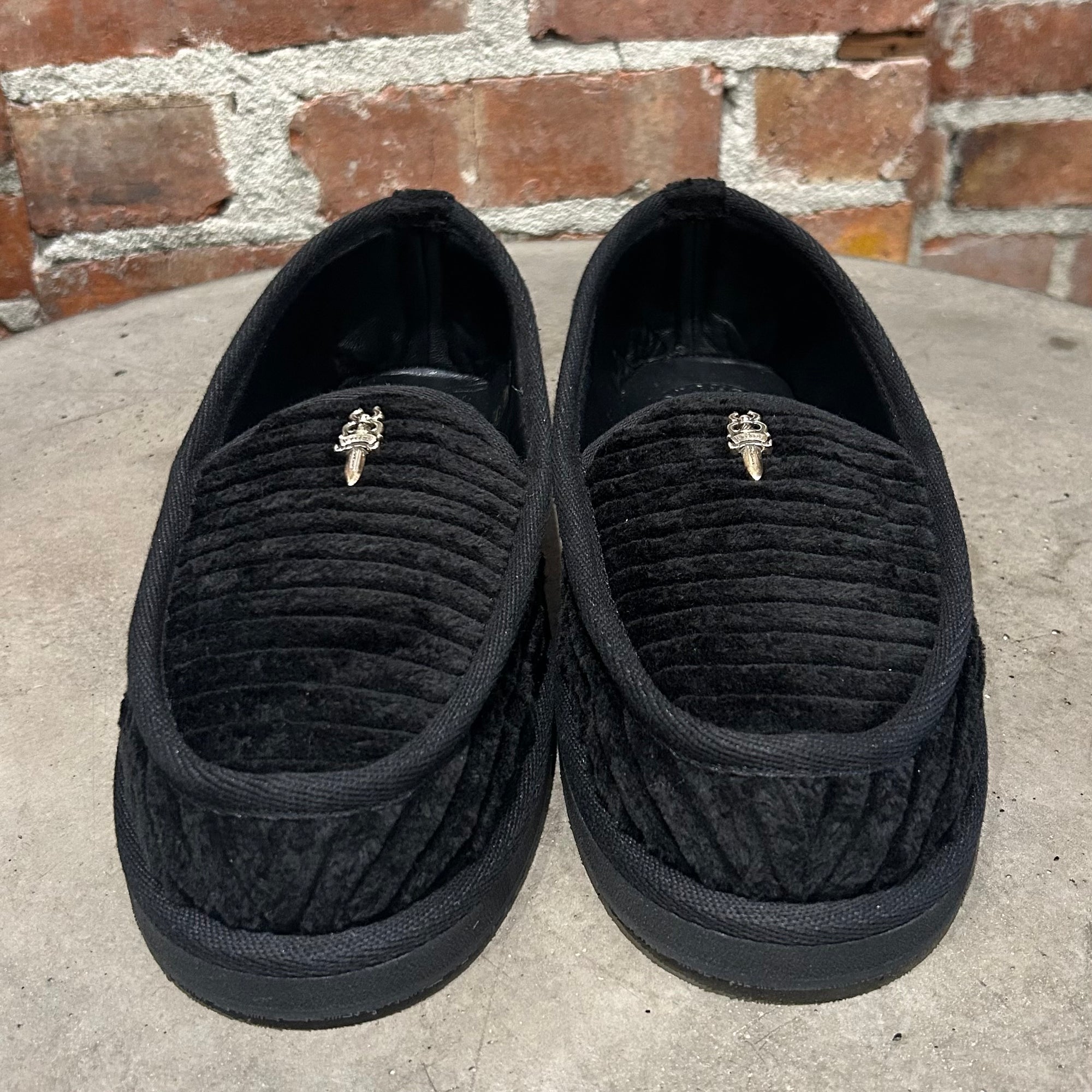 CHROME HEARTS DAGGER LOAFERS ‘BLACK’