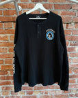 HYSTERIC GLAMOUR DOLLY WAFFLE THERMAL LONGSLEEVE ‘BLACK’