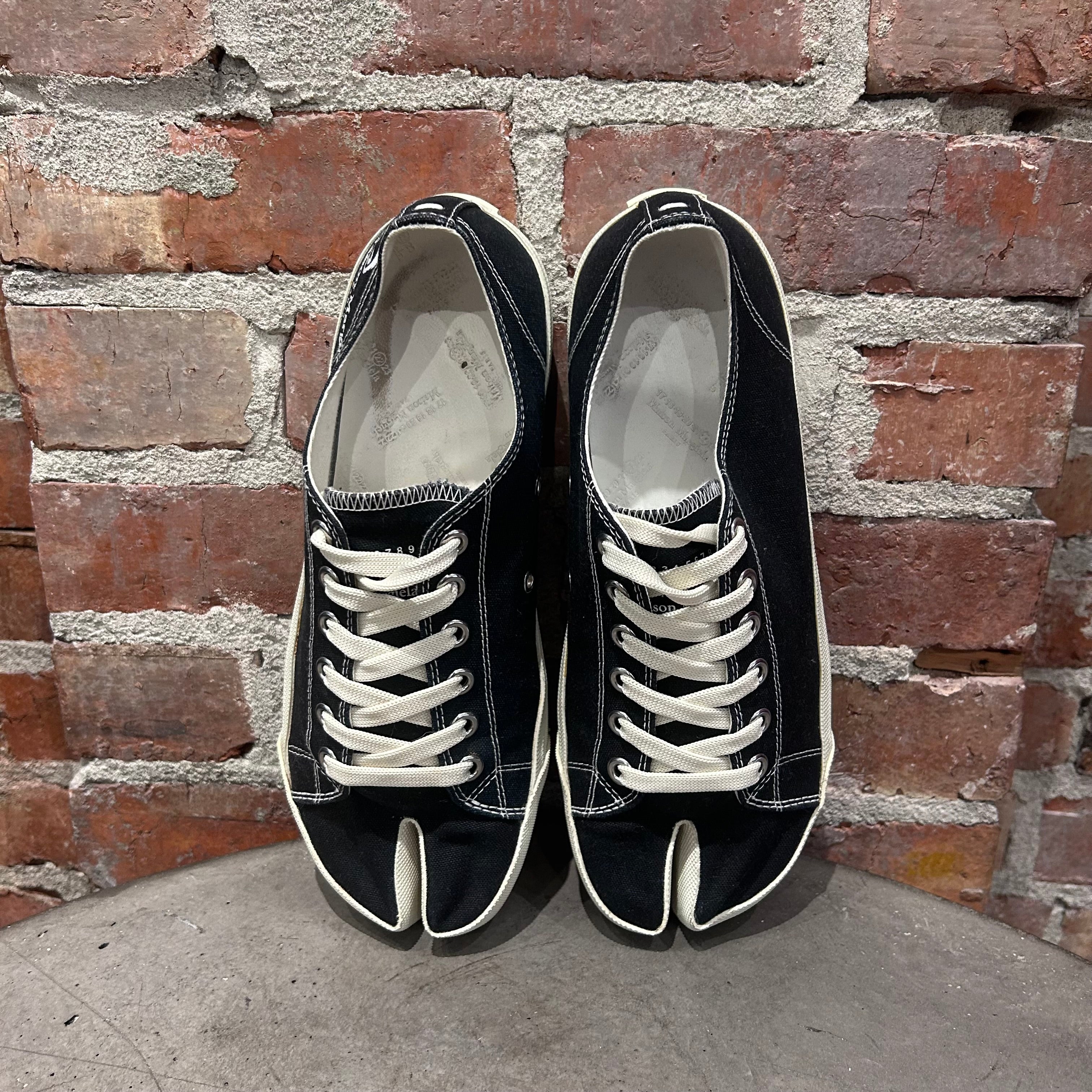 MAISON MARGIELA TABI SNEAKER 'BLACK' – Sadō Room