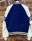 ACNE STUDIOS BLA KONST LETTERMAN JACKET ‘OCEAN BLUE’