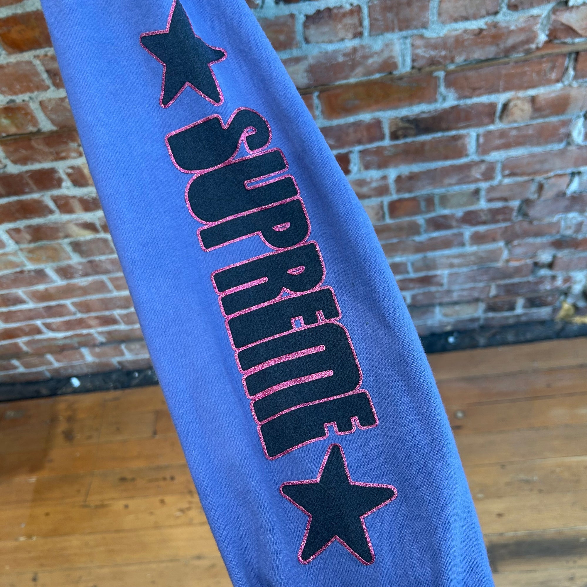 SUPREME X HYSTERIC GLAMOUR SS21 LONG SLEEVE ‘PURPLE/PINK’