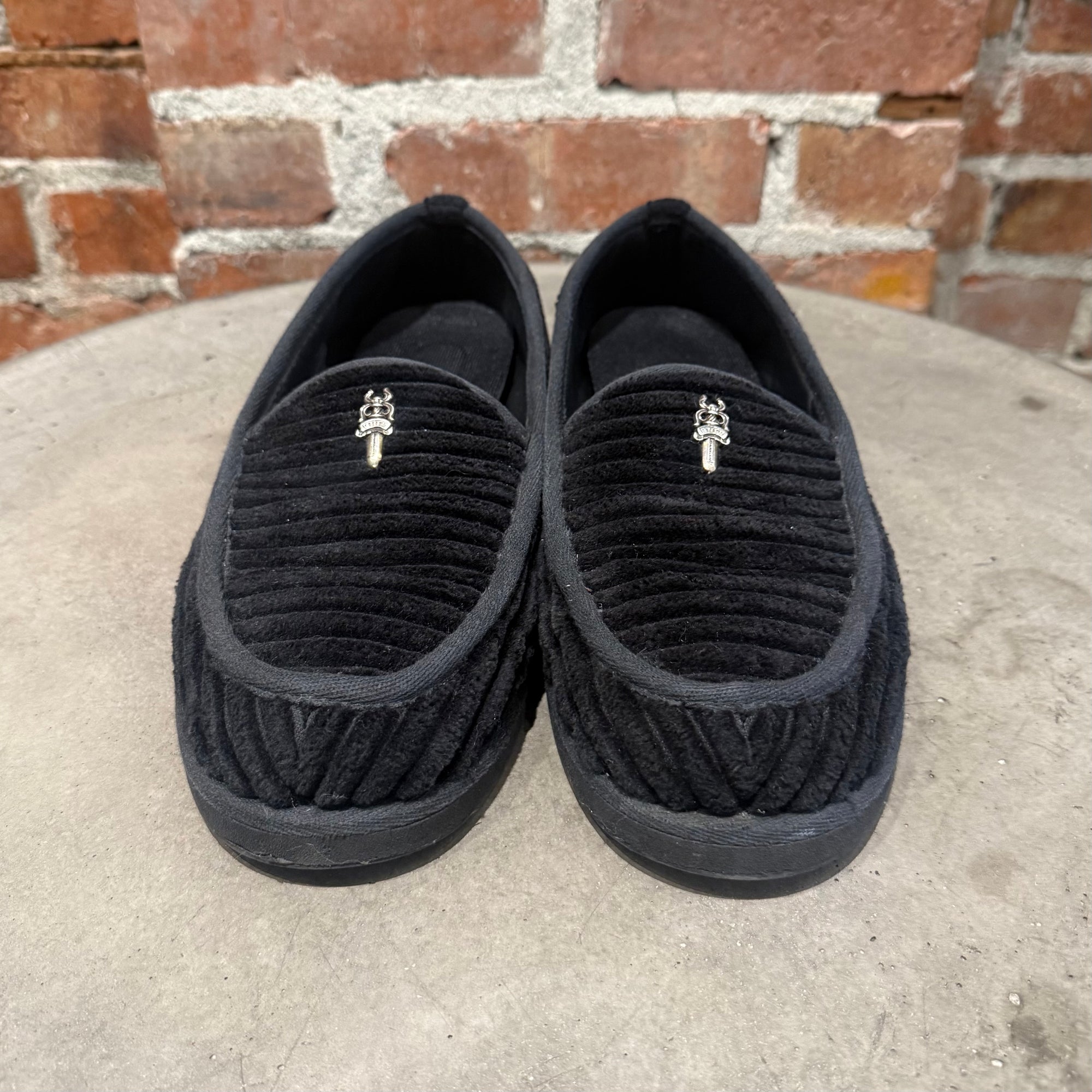 CHROME HEARTS DAGGER LOAFERS ‘BLACK’