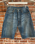 EVISU CLASSIC CUT SHORTS 'VINTAGE BLUE'