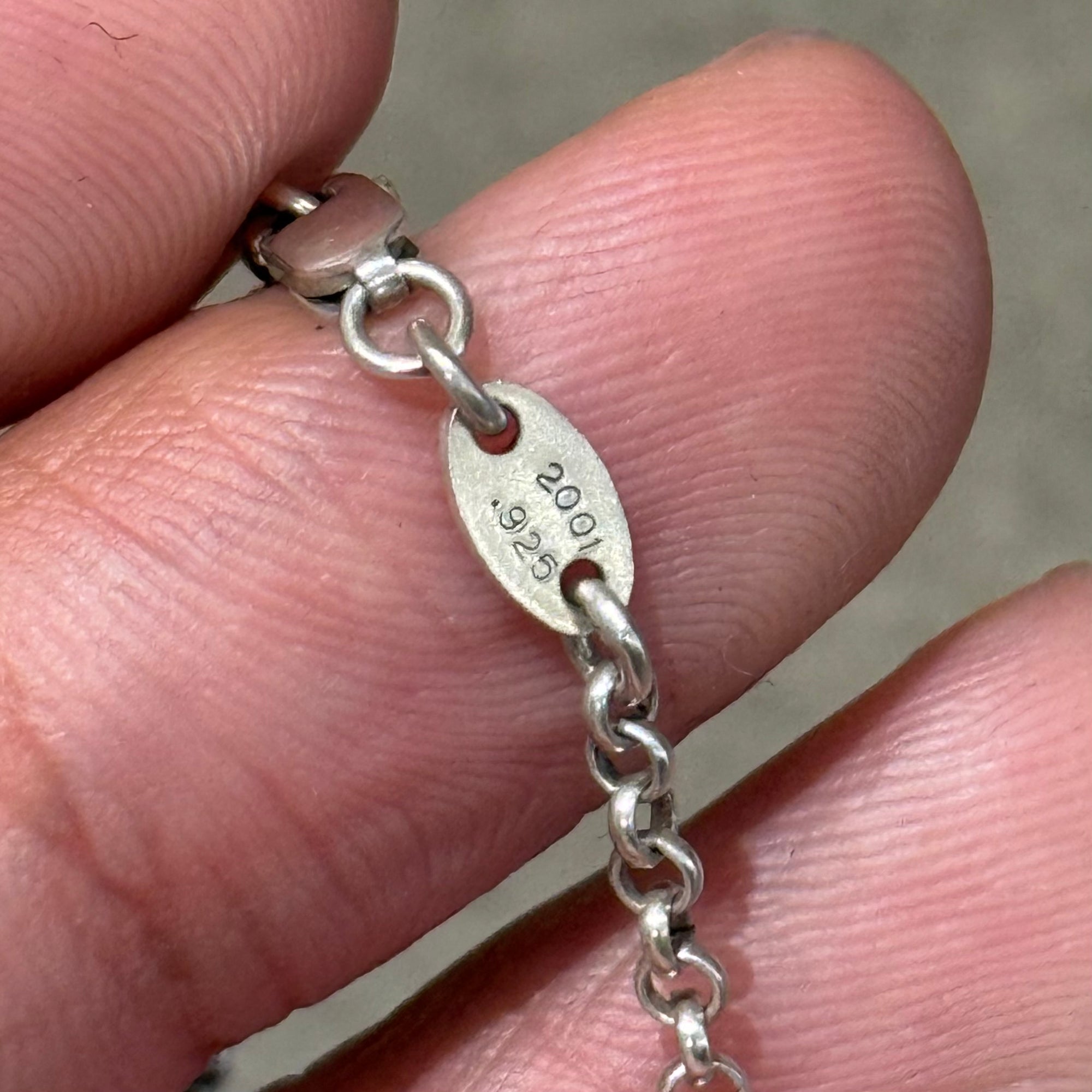 CHROME HEARTS 20” ROLL CHAIN ‘SILVER’
